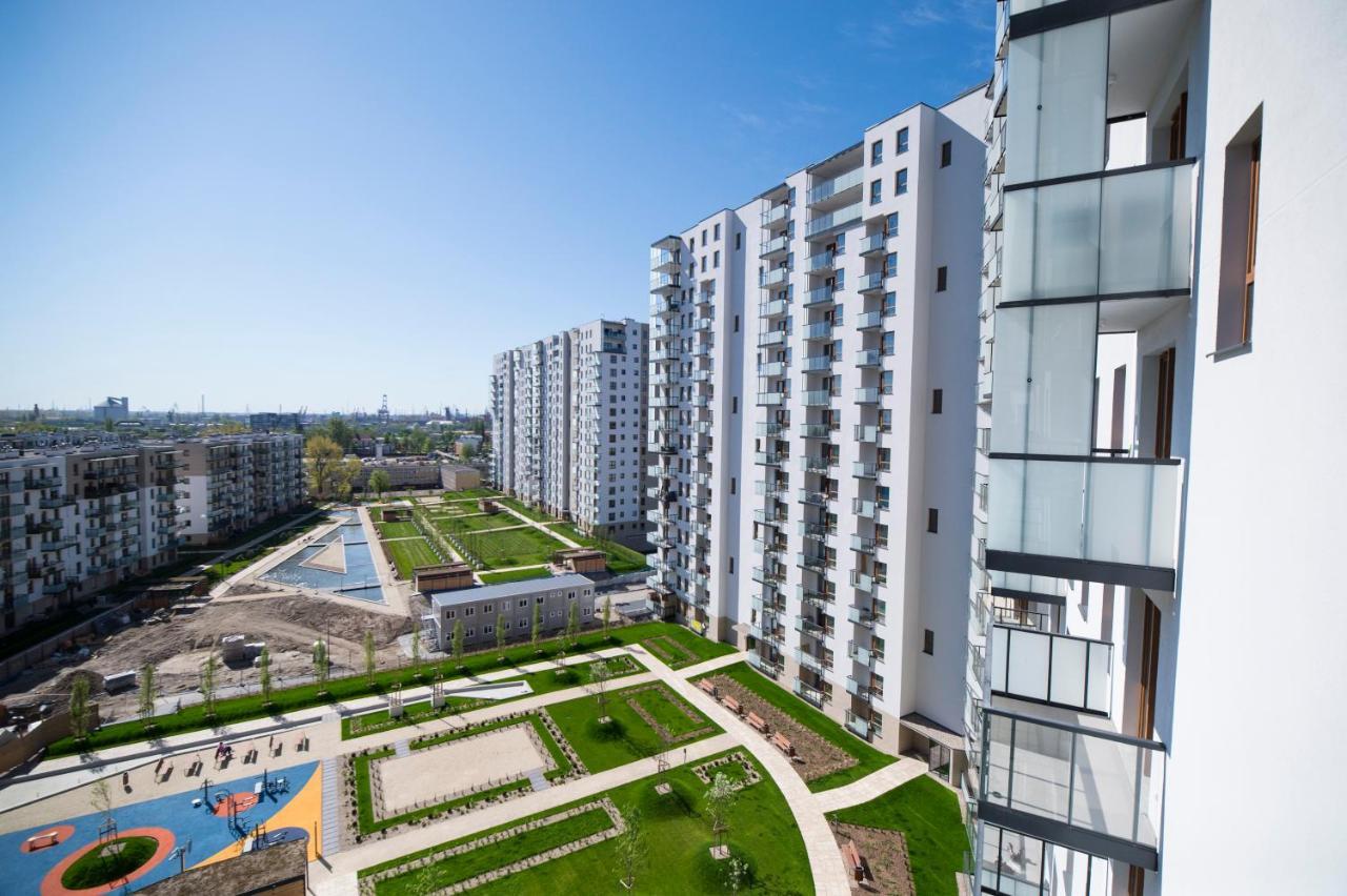 Citystay Nowa Letnica Gdansk Apartment Buitenkant foto