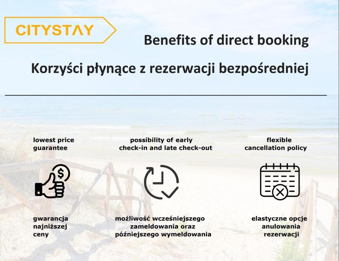 Citystay Nowa Letnica Gdansk Apartment Buitenkant foto